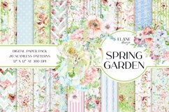 Spring Garden Digital Paper Pack Product Image 1