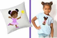 AFRICAN AMERICAN GIRLY GIRLS CLIPART Product Image 4