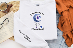 Witchy boho Spirit of a Moonchild PNG Product Image 4