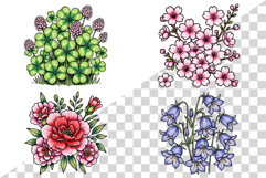 Flower Doodle | floral spring bloom botanical garden wild Product Image 3