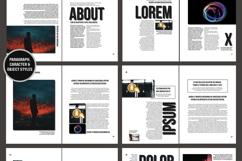 Darkably Magazine Template | 32 Pages INDD Product Image 3