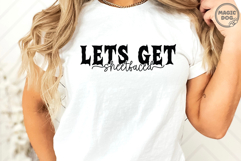 Lets Get Sheetfaced SVG|Halloween Party Funny Ghost Quote Product Image 3