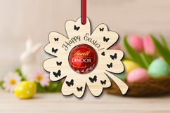 Kids Easter Candy Holder Flowers SVG Butterflies Laser Gift Product Image 3