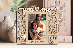 SVG Safari You and Me Frame Photo Picture Love Romantic Gift Product Image 2