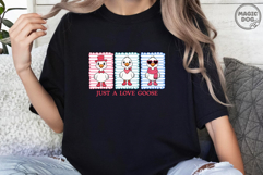 Valentine Goose Coquette|Silly Goose Valentines PNG Product Image 3