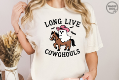 Long Live Cowghouls|Halloween Rodeo|Western Halloween Ghost Product Image 3