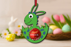 Dino Easter Candy Holder SVG Laser Bonbon Present Gift Product Image 3