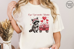Raccoon Valentine PNG: Oops I Got Another Valentine Product Image 3