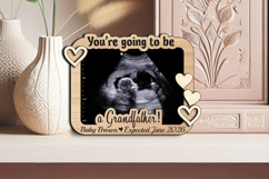 You are going to be Grandfather SVG Baby Ultrasound Sonogram Product Image 3