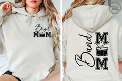 Band Mom Marching Band|Drumline Mom|School Spirit Mom SVG Product Image 3