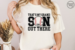 That’s My Grandson Out There Baseball|Baseball Mom Game Day Product Image 3