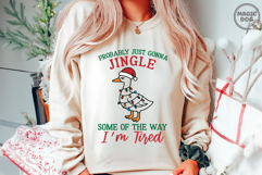Christmas Goose Probably Just Gonna Jingle Some of the Way Product Image 3