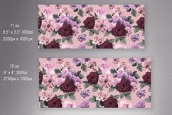 Mug Sublimation Design 11oz &amp; 15oz | Floral Mug Wrap Product Image 2