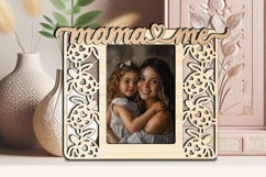 Mama and Me SVG Frame Photo Picture Love Daughter Son Kid Product Image 2