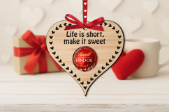 SVG Bonbon Sweet Candy Holder Love Gift Laser Heart Present Product Image 3