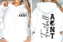 Football Aunt Game Day Shirt Design|Football Family SVG Product Image 3