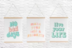 GROOVY inspirational quotes EPS | PNG | JPG | PDF Product Image 4
