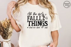 All The Fall Things|Funny Blink 182 Halloween|Fall Skeleton Product Image 3