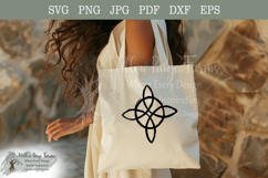 Witches Knot Sacred Protection Symbol Wiccan goth svg png Product Image 2