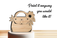 Mother&#039;s Day Gift Card Holder Fashion Hand Bag SVG Laser Product Image 3