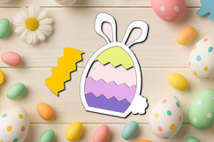 Holiday Easter Puzzle Laser SVG Kid Child Game Bunny Rabbit Product Image 3