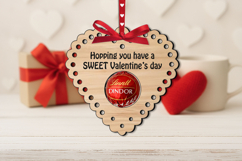 SVG Heart Vanlentine Candy Holder Laser Present Love Gift Product Image 3