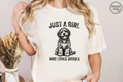 Just A Girl Who Loves Doodle|Goldendoodle Dog| Doodle Mom Product Image 3