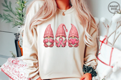 Christmas Cancer Gnome One Fights Alone Breast Cancer Product Image 4