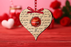 Valentine Heart Candy Holder SVG Love Gift Laser Present Product Image 3