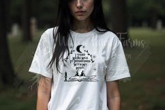 Witch Design Bundle-Goth sayings- Hand-Drawn PNG SVG Designs Product Image 3
