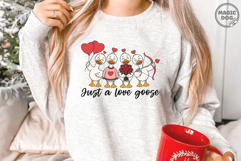 Just a Love Goose|Valentine Goose|Silly Goose Valentines Product Image 3