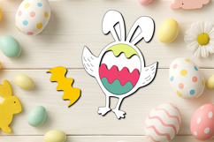 Chicken Wings Easter Puzzle SVG Kid Egg Game Laser Child Product Image 3