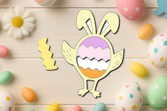 Kid Game SVG Egg Chicken Wings Easter Puzzle Laser Child Product Image 3
