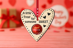 Sweet Vanlentine Treat Candy Holder Love Gift Laser Heart Product Image 2