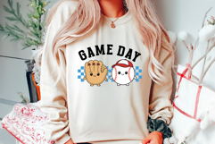 Game Day Baseball Sports Mom Cute Baseball Glove And Ball Product Image 3