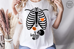 Skeleton Halloween Pregnancy|Halloween Maternity|Fall Mama Product Image 3