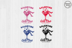 Galentine Girls Club SVG|Galentine's Day Ladies Celebrating Product Image 4