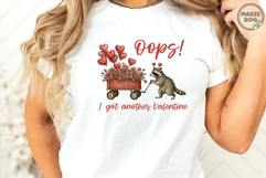 Raccoon Valentine PNG: Oops I Got Another Valentine Product Image 3
