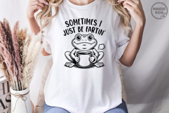 Frog Coffee|Sometimes I Just Be Fartin Vintage Humor Toad Product Image 3
