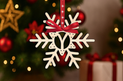 Holiday Letter Y SVG Laser Ornament Christmas Alphabet Gift Product Image 3