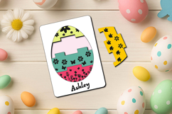Easter Puzzle Kid Game Child Laser SVG Egg Holiday Present Product Image 3