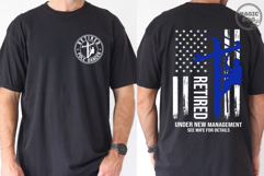 Retired Lineman PNG|Electrician Power Pol|Retirement Dad Product Image 3