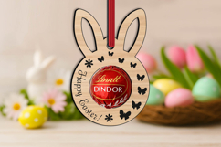 SVG Bonbon Child Easter Candy Holder Bunny Ears Laser Gift Product Image 3