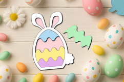 Laser Holiday SVG Bunny Easter Puzzle Kid Child Game Rabbit Product Image 3