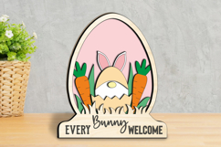 Gnome Easter Bunny SVG Egg Globe Home Decoration Laser Gift Product Image 3