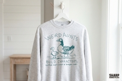 Weird Aunts Build Characters PNG, Funny Goose Duck Shirt, Product Image 2