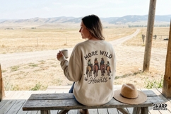 More Wild Hearts PNG, Cowgirl Western Shirt Design, Product Image 4