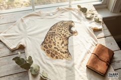 Leopard PNG Digital Download, Big Cat Printable Art, Product Image 2