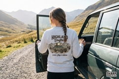 Highland Drifter Every Stop Is Home Western PNG, Cars PNG, Product Image 2