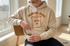Munchie Mode PNG, Funny Snack Bag Digital Design, Stoner Product Image 3